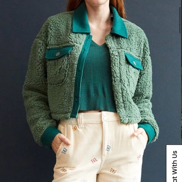 PacSun Cropped Homecoming Jacket - Picture 1 of 5